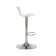 Vahig Swivel Adjustable Height Counter Stool with Metal Frame