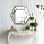 Miroir mural 20 po x 18 po Hexagon-254252842