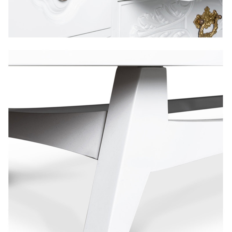 Buffet haut de gamme, Blanc