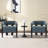 Barrel Upholstered Armchair-428562019