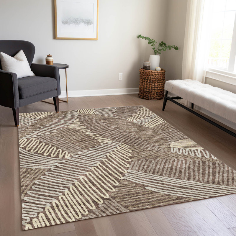 Tapis intérieur / extérieur Maliana, Rectangle 9 pi x 12 pi