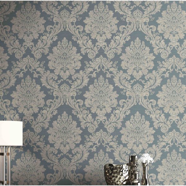 One Allium Way® Mchenry Damask Double Roll | Wayfair