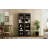 Free Standing 5 Tier Bookshelves, Bookcases Set Of 2, Farmhouse Two-Tone Storage Cabinet With Adjustable Shelves, Modern 72"H Kitchen Pantry Cabinet For Living Room, Home Office-1212653058