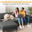 244cm Oversized Chenille Sofa, L-shaped Sofa Can B 3 Seater Corner Sofa -408888933