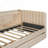 Twin Size Upholstered Daybed With Flip Cabinets-614079694
