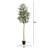 Villanueva 96 " H Faux Olive Tree in Plastic Pot