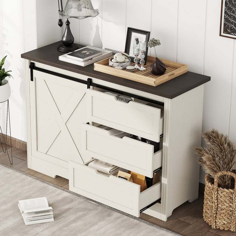 Commode, commode, Beige/brun