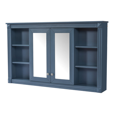 47 Inch Bathroom Mirror Cabinet With Storage