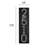Floating Stand-Off 4-Number Vertical Sign, Black /W/ Silver Modern Font Numbers-105269944