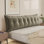 Grand coussin lombaire en velours pour le sommeil
