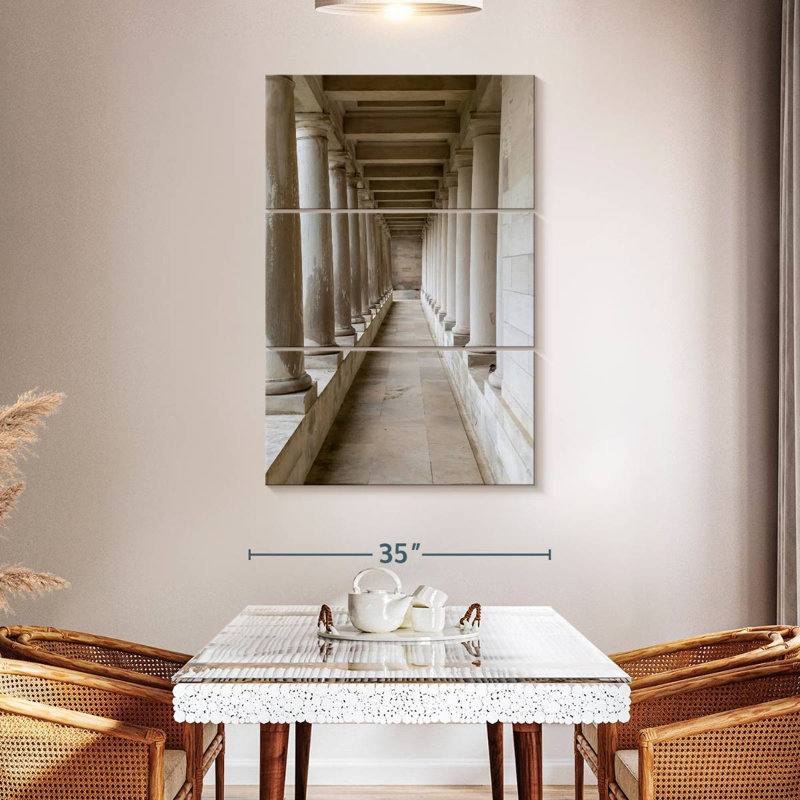 Classical Lilie Columns, 50" H x 32" W