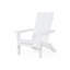 Chaise Adirondack pliable pour l'extérieur