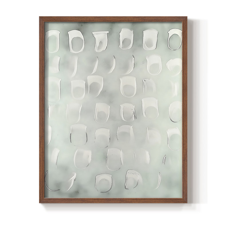 "ABSTRACT Series DCCL XXVII" par J Paul, Noyer, H 21 po x l 17 po