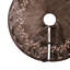 Mocha Velvet Mistletoe Tree Skirt D80cm