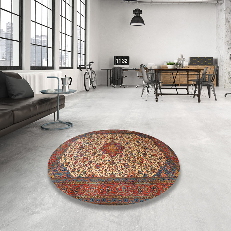 Cimarron Oriental Indoor Rug, Round 6'