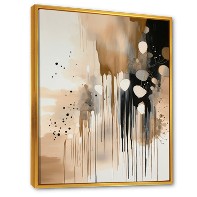 " Brown Mindful Abstraction III "