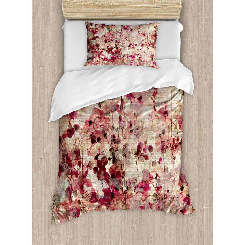 Eclectic Polyester Duvet Cover, Twin Duvet Cover + 1 Sham