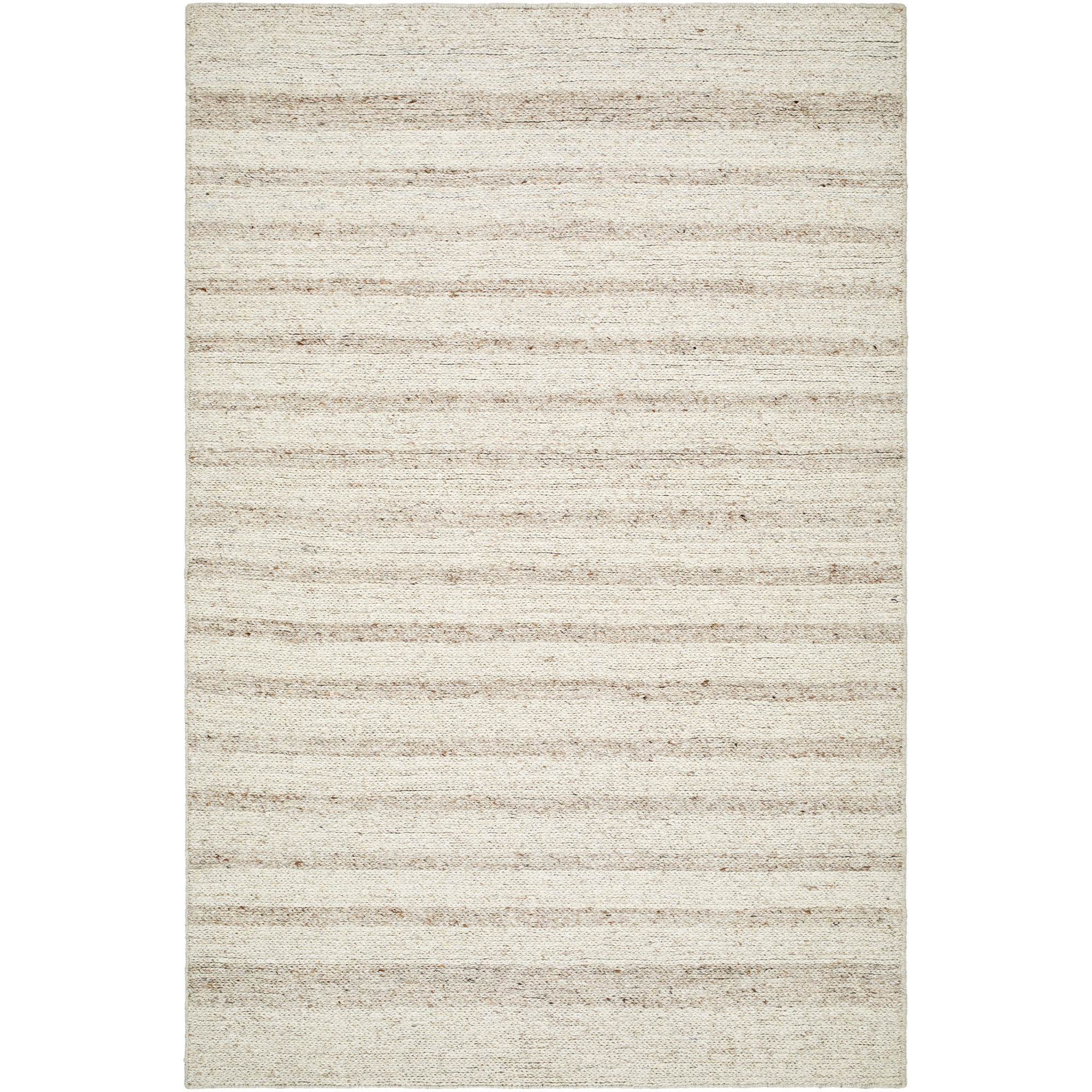 Hand Tufted Wool Rug, Rectangle 5' x 7'6"