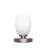 Finneytown Accent Lamp Shown In Graphite Finish With 5" White Linen Glass