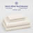 100% Cotton Sateen Sheet Set - Includes 1 Flat Sheet, 1 Fitted Sheet and 2 Pillowcases-126458564-126458563
