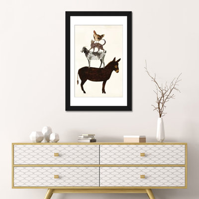 «Barnyard Buds V», impression sur toile