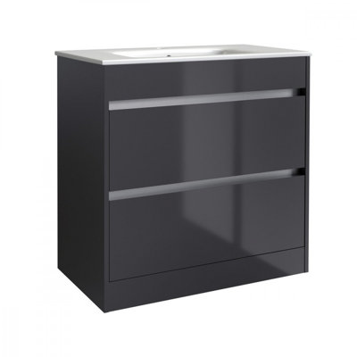 Clifton 590mm Single Bathroom Vanity with Vitreous China Basin