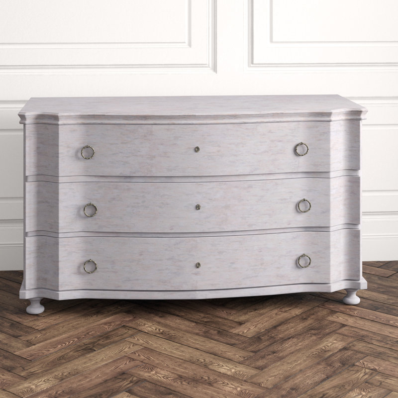 Maree 3 - Drawer Solid Wood Dresser