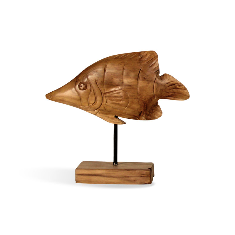 Sculpture de poisson pomfret