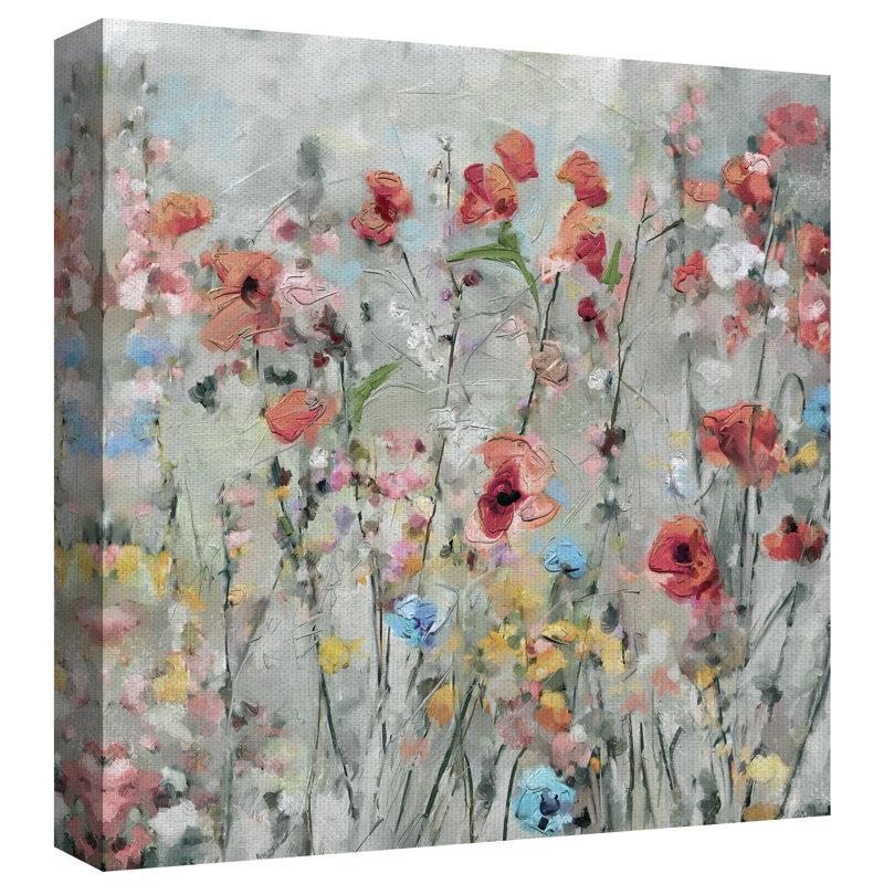 «Country Spring», reproduction d'art sur toile non encadrée, H 35 po x l 35 po x P 1,5 po