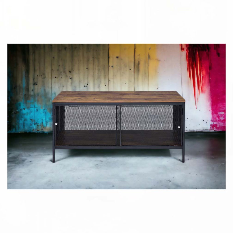 Table basse en bois avec 4 pieds