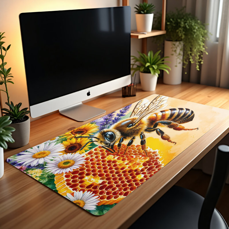Polyester Desk Pad, 23.6x13.8