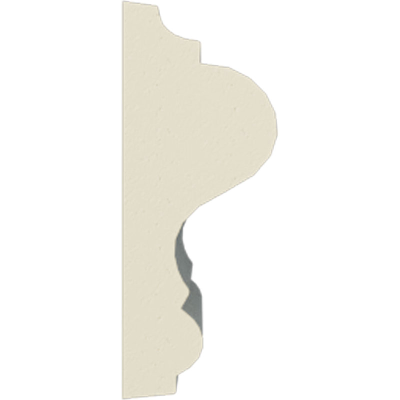 Emery Primed Polyurethane Crown Moulding Set, 94.5" Length