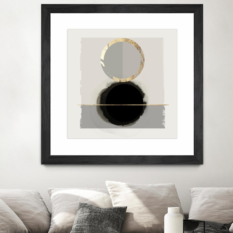 «Dream Life Inspired I» mat et encadré 30 po x 30 po, H 30 po x l 30 po x P 1 po