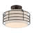 Bainville Fabric Semi Flush Mount-808145657