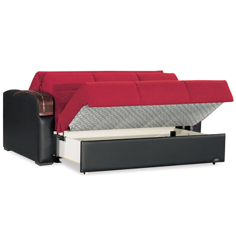 With Storage, Red Colour - For A Comfortable Experience Storage Space Relaxing Living Environment