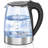 Electric Kettle, 1.8L Borosilicate Glass Tea Kettle With LED Light, Auto Shut-Off And Boil-Dry Protection Cordless Kettle Fast Boiling