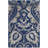 Pimentel Hand Tufted Wool/Cotton Geometric Rug in Navy-66567535