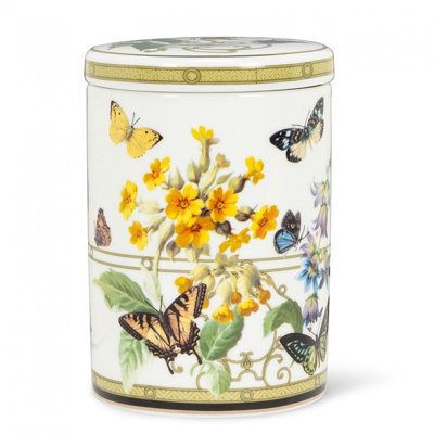 Butterfly Garden Lidded Canister