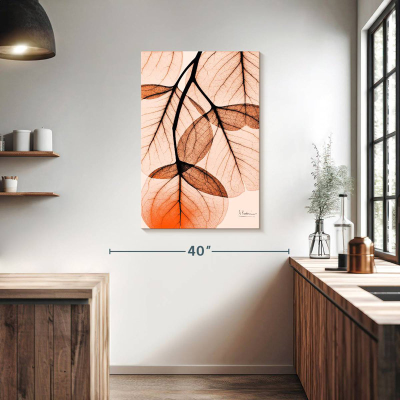 Harnek Orange Eucalyptus I, 39" H x 26" W
