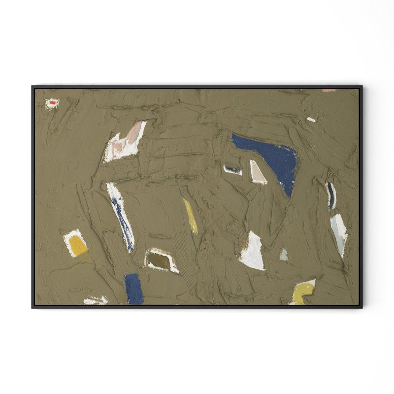 She's Electric Painting by Allison Rohland, 22" H x 32" W, Black