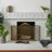 Cole And Grey Wooden Floral Wall Shelf With Brown Distressing-419011128