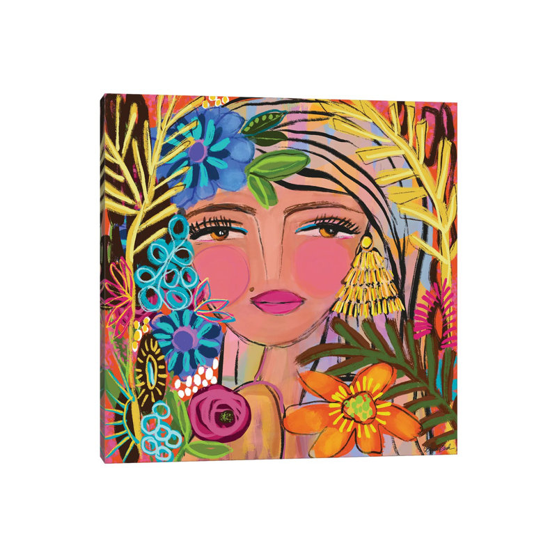 Untamed Beauty by Brenda Bush - Gallery-Wrapped Canvas Giclée on Canvas, No Frame, 30.48 cm H x 30.48 cm W