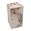 Table de bout carrée en faux marbre et béton-1136923242-1136923239