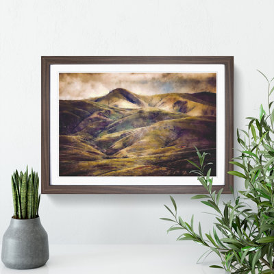 The Hills and Mountains of Iceland - Picture Frame Graphic Art