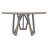 Artresha Oak Round Solid Wood Dining Table