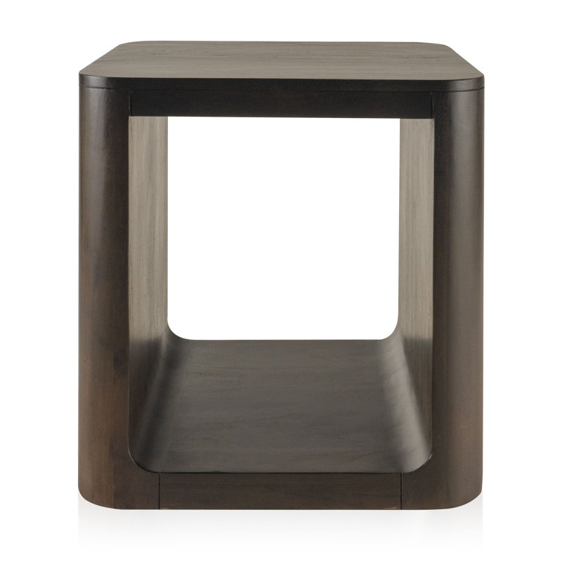 Presley End Table, Dark Walnut