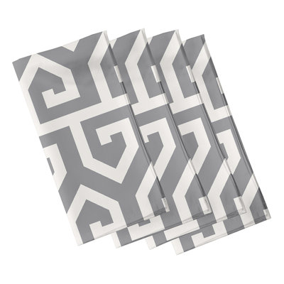 Polyester Geometric Square Napkin