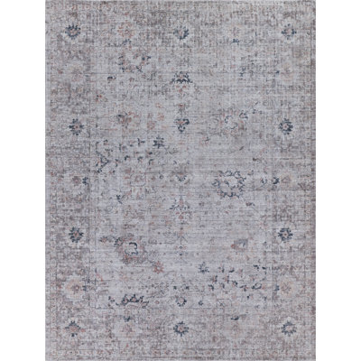 Cambridge Oriental Area Rug in Brown
