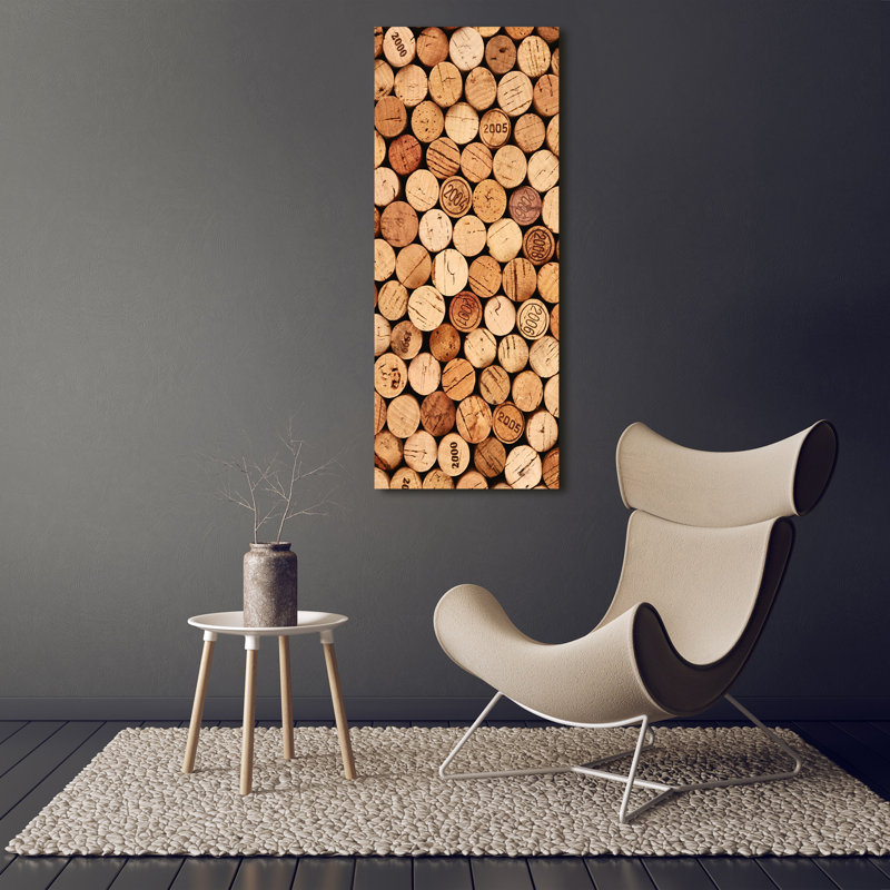 Corks Of Wine - Wrapped Canvas Print