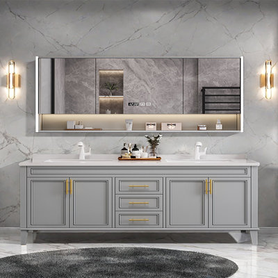 Simple modern French style bathroom cabinet